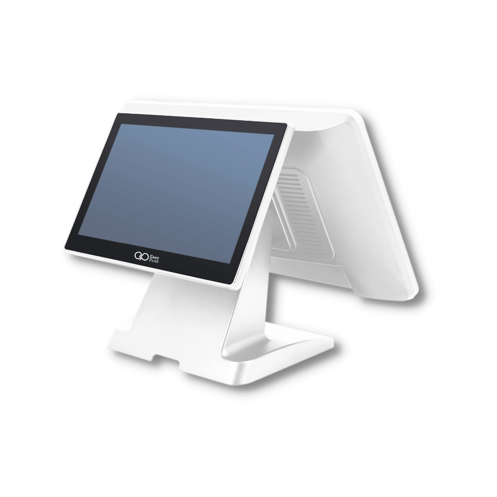 เครื่อง POS EASYPRINT ระบบ WINDOWS W1PLUS สีขาว (2 หน้าจอ)_4